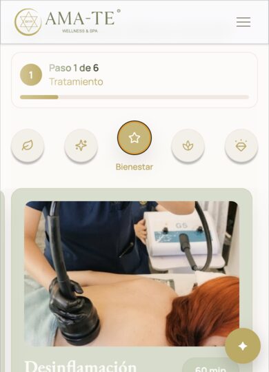 AMA-TE — Sistema de Citas — Belleza & Estética