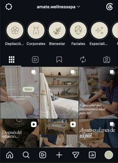 AMA-TE — Redes Sociales con IA — Belleza & Estética